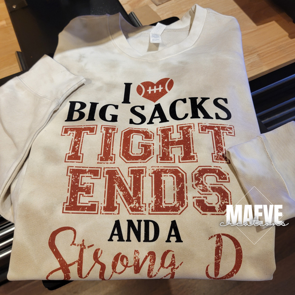 Big Sacks Football Crewneck