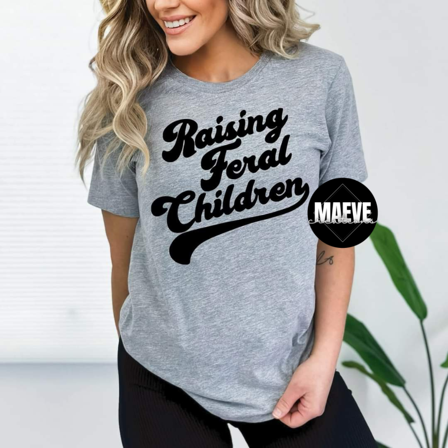 Raising Feral Children Tee