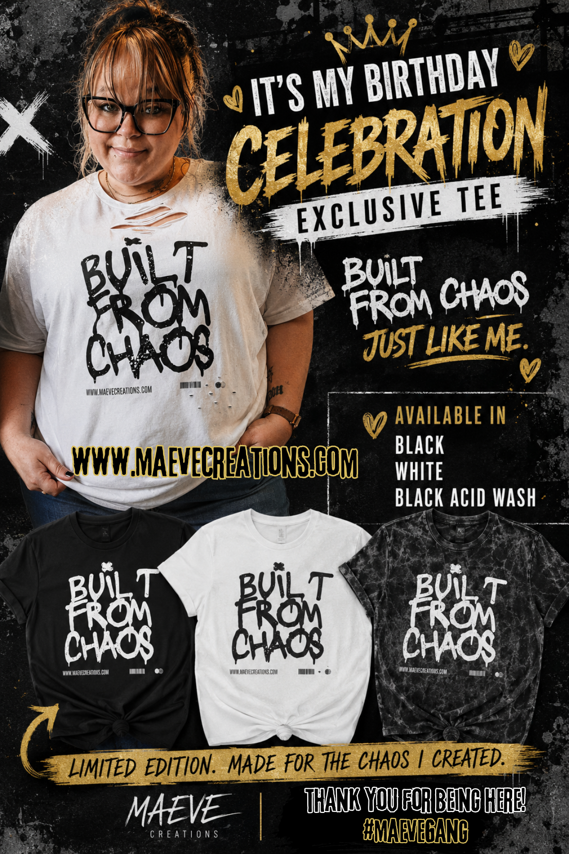 Built From Chaos Tee *Exclusive