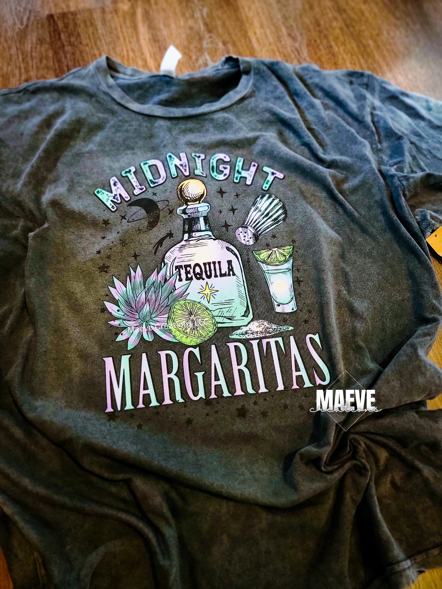 Midnight Margaritas Vintage Wash Tee