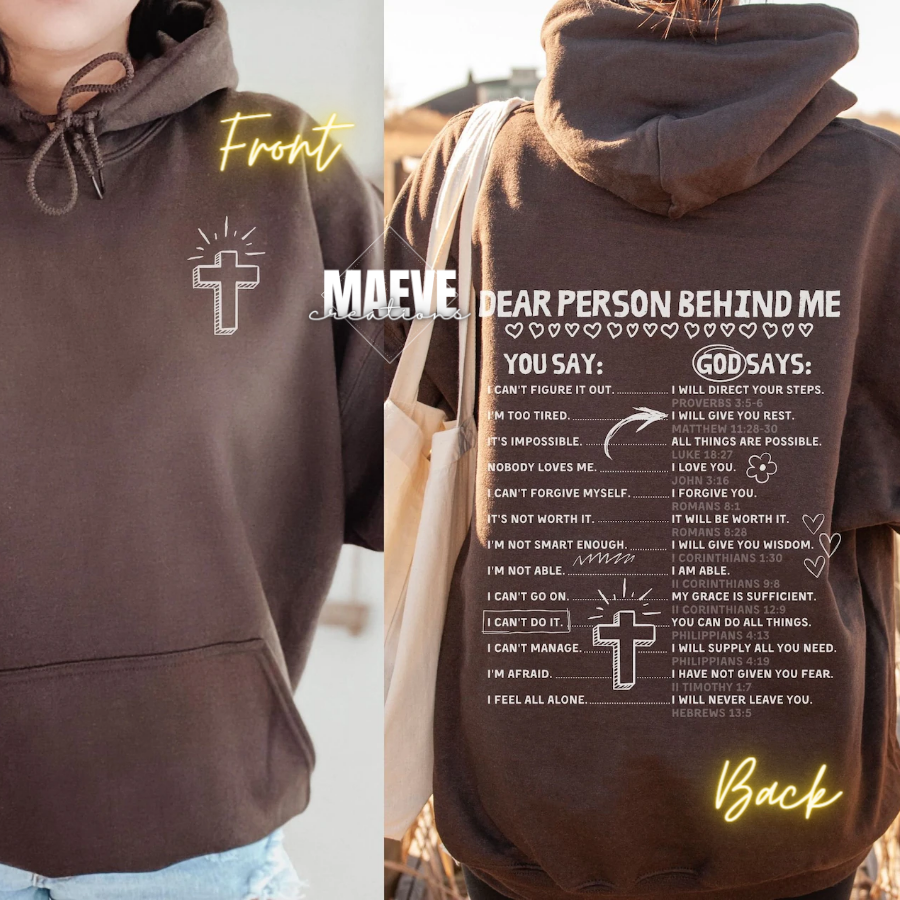 Person Behind Me Hoodie