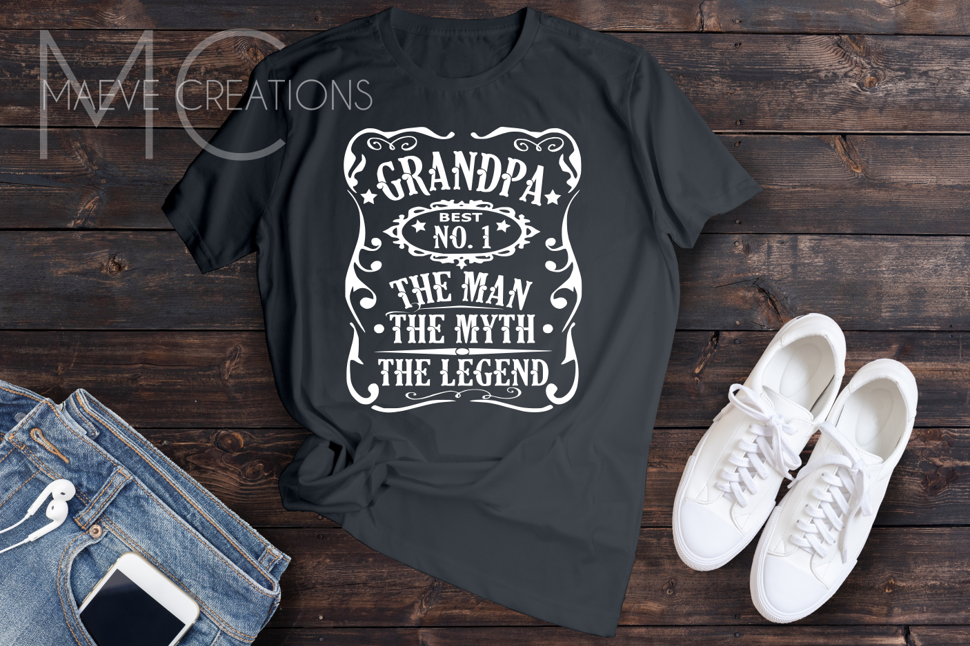 #1 Grandpa Tee