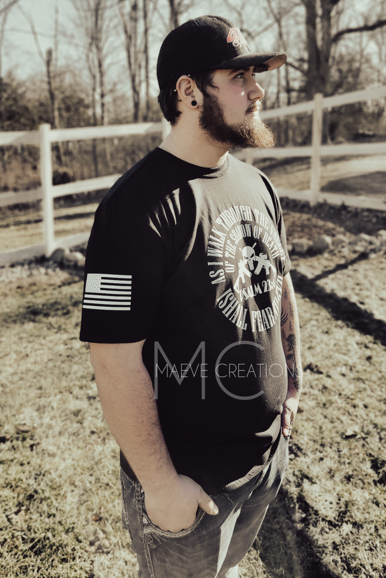 Psalm 23:4 Tee