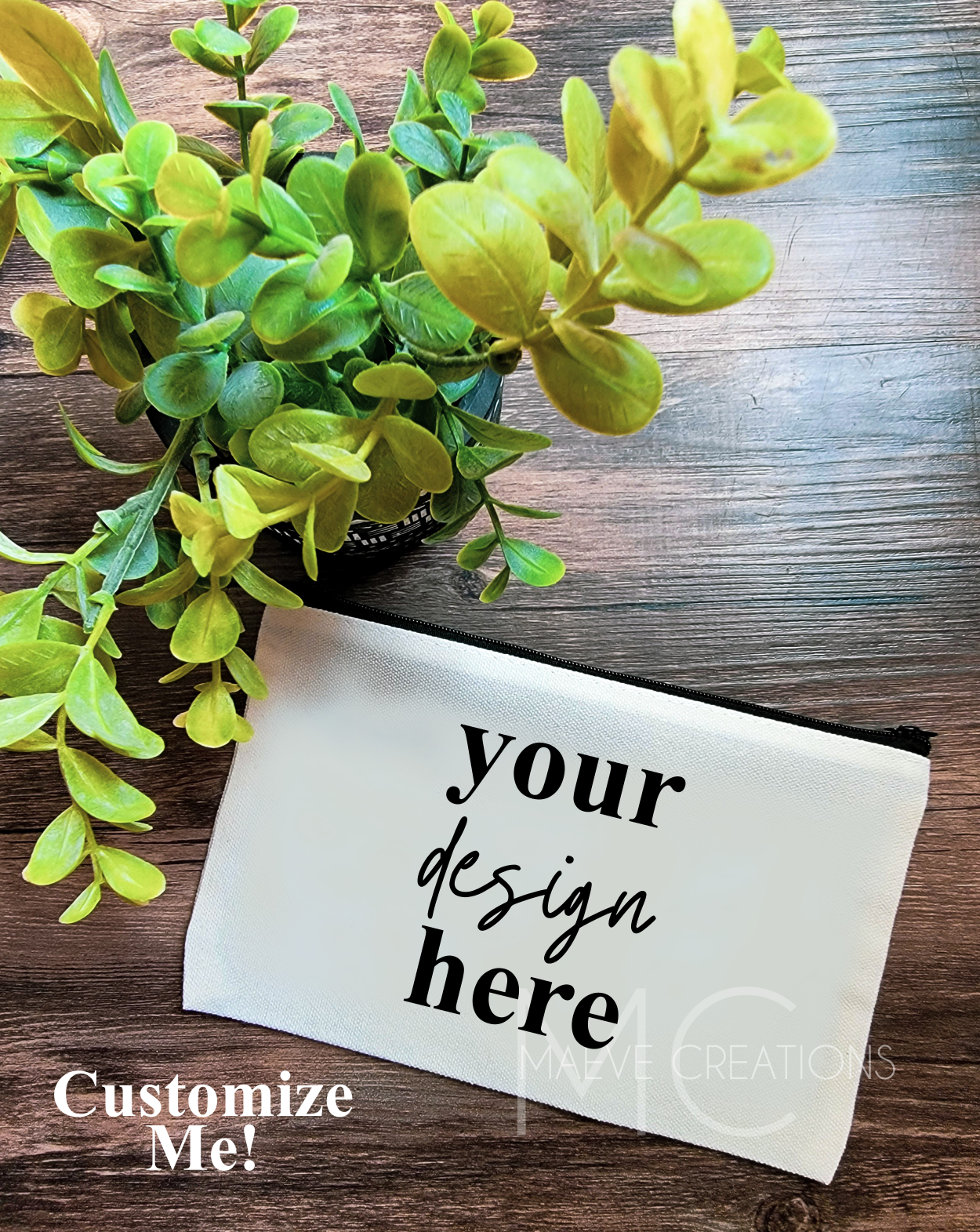 Customize Your Own Zipper Tote!