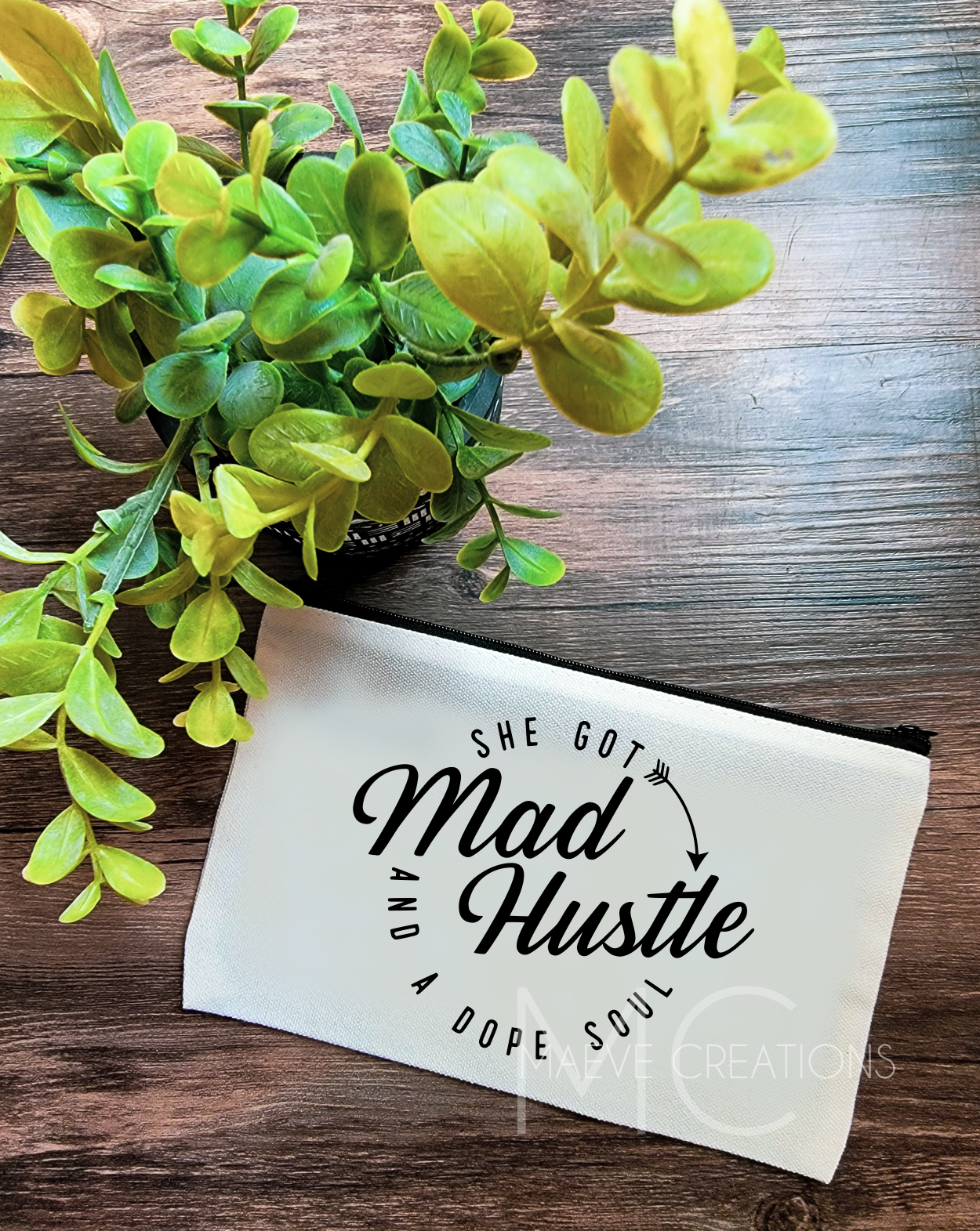 Mad Hustle Zipper Tote