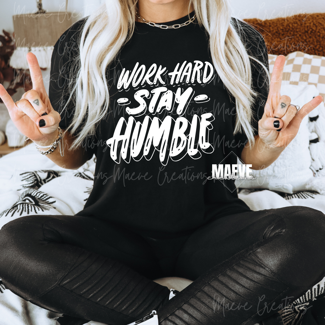 Work Hard Stay Humble Tee