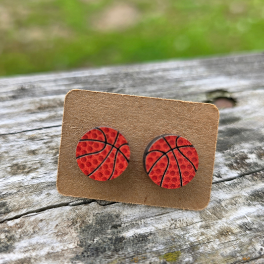 Basketball Earrings