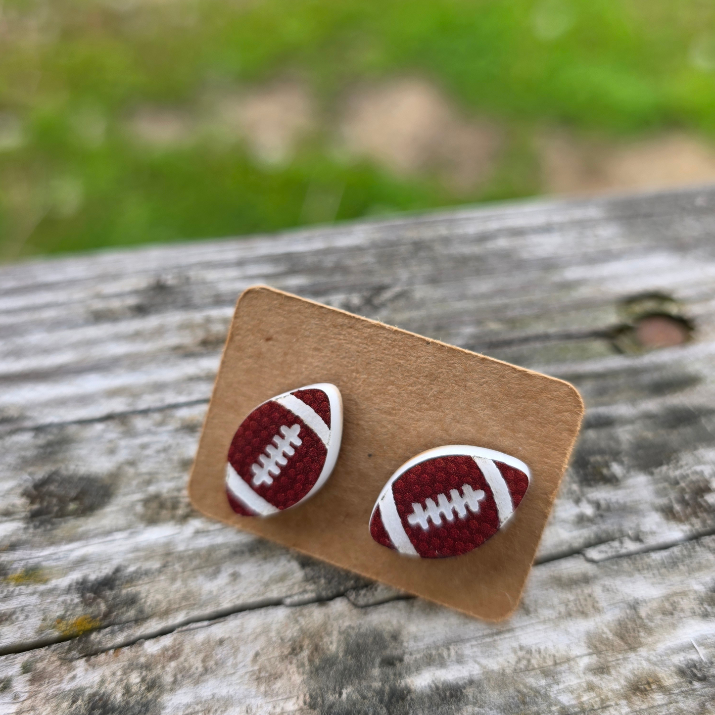 Football Earrings