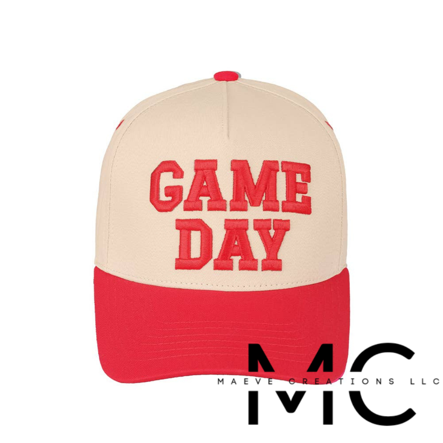 Game Day Embroidered Snap Back Hat