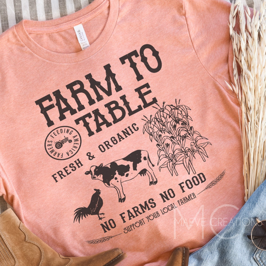 Farm to Table Tee
